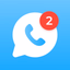SIMless - 2nd Phone Number - AppWisp.com