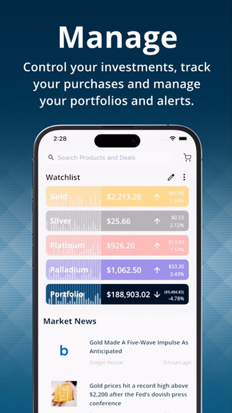 APMEX: Buy Gold & Silver Screenshot 4 - AppWisp.com APMEX: Buy Gold & Silver Screenshot 4 - AppWisp.com