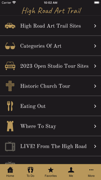 High Road Art Trail Screenshot 2 - AppWisp.com High Road Art Trail Screenshot 2 - AppWisp.com