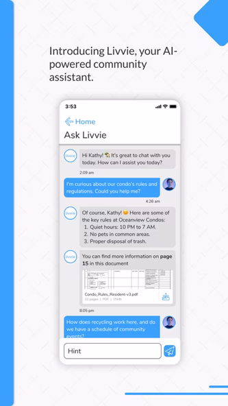 Livvie - Resident Screenshot 2 - AppWisp.com Livvie - Resident Screenshot 2 - AppWisp.com
