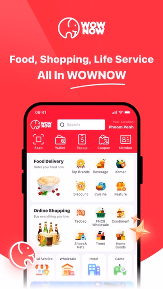 WOWNOW -Food Delivery Shopping Screenshot 1 - AppWisp.com WOWNOW -Food Delivery Shopping Screenshot 1 - AppWisp.com