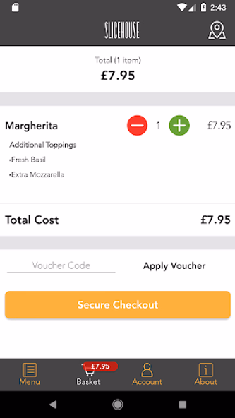 Slicehouse Pizza Screenshot 4 - AppWisp.com Slicehouse Pizza Screenshot 4 - AppWisp.com