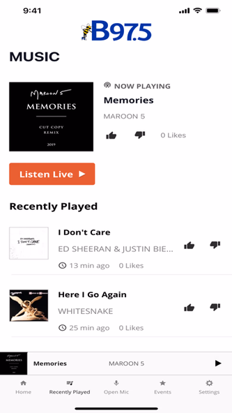 B97.5 Screenshot 2 - AppWisp.com