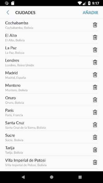 Bolivia Weather Screenshot 4 - AppWisp.com Bolivia Weather Screenshot 4 - AppWisp.com