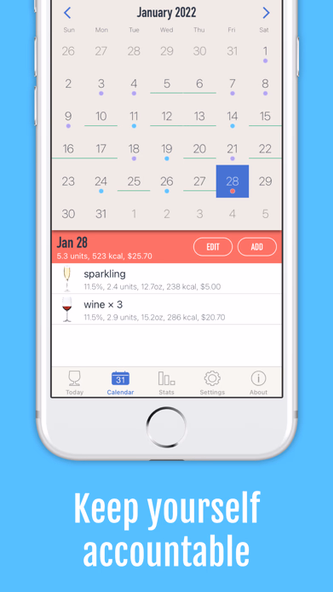 DrinkControl: Alcohol Tracker Screenshot 4 - AppWisp.com DrinkControl: Alcohol Tracker Screenshot 4 - AppWisp.com