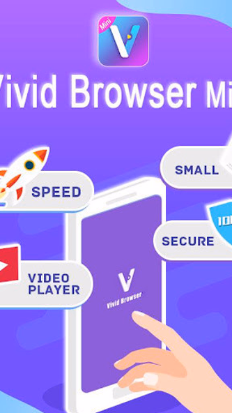 Vivid Browser Mini:Private&Fas Screenshot 1 - AppWisp.com Vivid Browser Mini:Private&Fas Screenshot 1 - AppWisp.com
