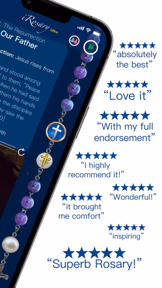 iRosary Screenshot 2 - AppWisp.com iRosary Screenshot 2 - AppWisp.com