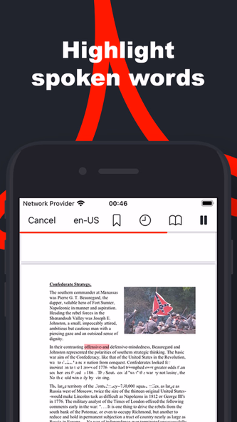PDF Voice Reader Pro Translate Screenshot 2 - AppWisp.com PDF Voice Reader Pro Translate Screenshot 2 - AppWisp.com