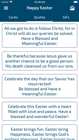 Easter Wishes & Cards Screenshot 2 - AppWisp.com Easter Wishes & Cards Screenshot 2 - AppWisp.com