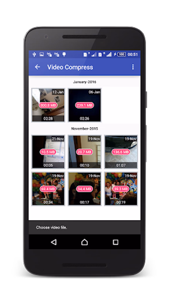 Video Compress Screenshot 2 - AppWisp.com Video Compress Screenshot 2 - AppWisp.com