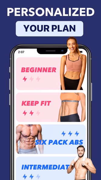 Lose Belly Fat at Home Screenshot 2 - AppWisp.com Lose Belly Fat at Home Screenshot 2 - AppWisp.com