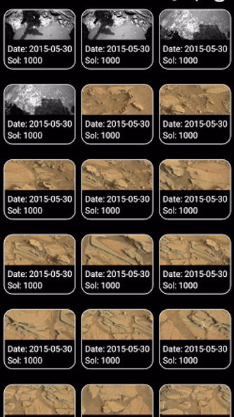 Mars Rover Images Screenshot 2 - AppWisp.com Mars Rover Images Screenshot 2 - AppWisp.com