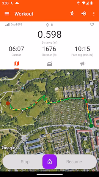 GPS Running Cycling & Fitness Screenshot 2 - AppWisp.com GPS Running Cycling & Fitness Screenshot 2 - AppWisp.com