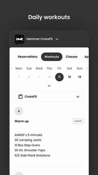Hammer CrossFit Screenshot 4 - AppWisp.com Hammer CrossFit Screenshot 4 - AppWisp.com