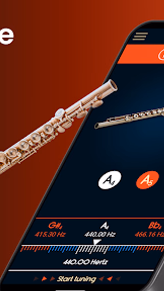 Master Flute Tuner Screenshot 1 - AppWisp.com Master Flute Tuner Screenshot 1 - AppWisp.com