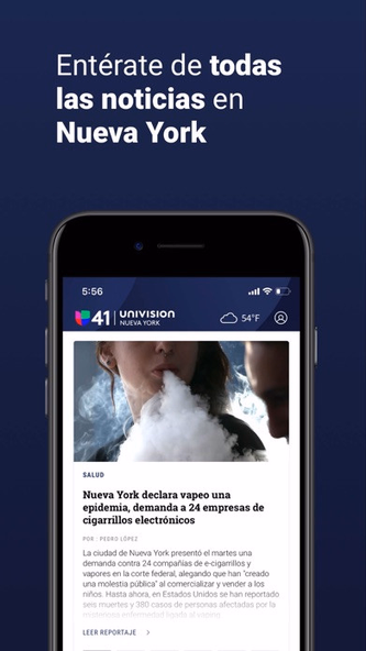 Univision 41 Nueva York Screenshot 3 - AppWisp.com Univision 41 Nueva York Screenshot 3 - AppWisp.com