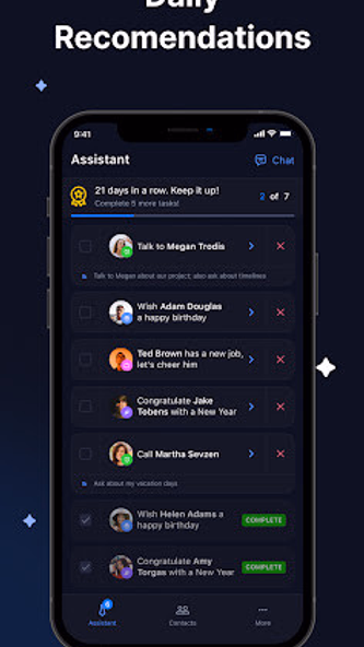 Nection: Personal Contacts CRM Screenshot 2 - AppWisp.com Nection: Personal Contacts CRM Screenshot 2 - AppWisp.com