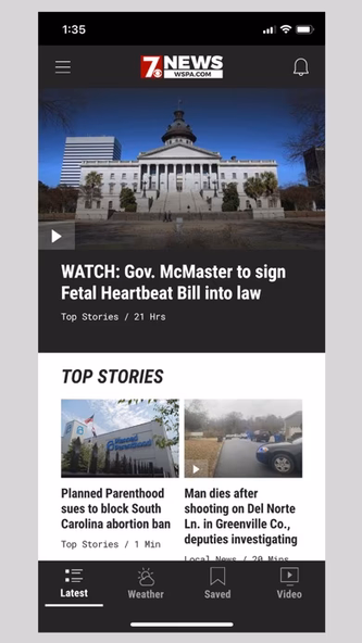 WSPA 7News Screenshot 1 - AppWisp.com WSPA 7News Screenshot 1 - AppWisp.com