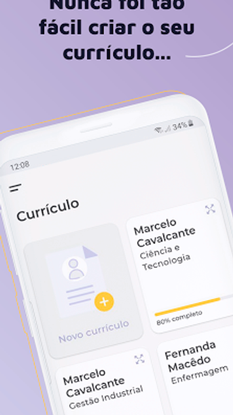 CV - Curriculum Vitae em PDF Screenshot 1 - AppWisp.com CV - Curriculum Vitae em PDF Screenshot 1 - AppWisp.com