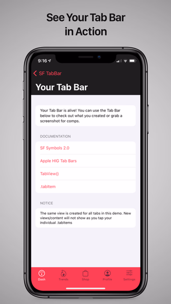 SF TabBar Screenshot 4 - AppWisp.com SF TabBar Screenshot 4 - AppWisp.com