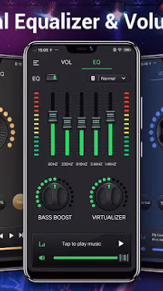 Equalizer & Bass Booster,Music Screenshot 1 - AppWisp.com Equalizer & Bass Booster,Music Screenshot 1 - AppWisp.com