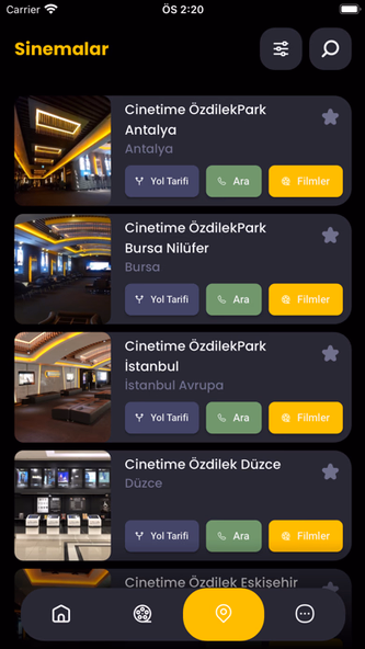 Cinetime Screenshot 3 - AppWisp.com Cinetime Screenshot 3 - AppWisp.com