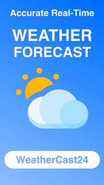 WEATHERCAST 24 local forecast Screenshot 1 - AppWisp.com WEATHERCAST 24 local forecast Screenshot 1 - AppWisp.com