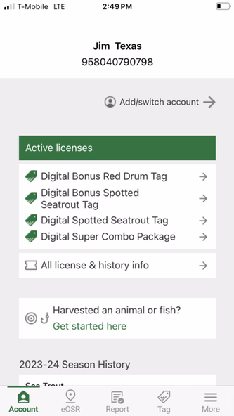 Texas Hunt & Fish Screenshot 3 - AppWisp.com Texas Hunt & Fish Screenshot 3 - AppWisp.com