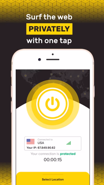 Hot VPN: Super Fast & Easy Screenshot 1 - AppWisp.com Hot VPN: Super Fast & Easy Screenshot 1 - AppWisp.com