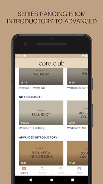 CORE CLUB: Pilates by Amanda Screenshot 3 - AppWisp.com CORE CLUB: Pilates by Amanda Screenshot 3 - AppWisp.com