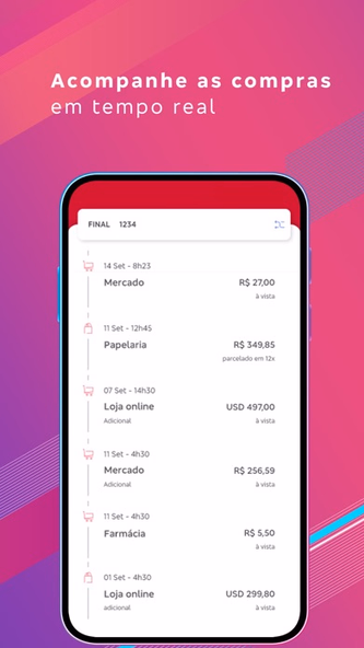 Bradesco Cartões Screenshot 2 - AppWisp.com Bradesco Cartões Screenshot 2 - AppWisp.com