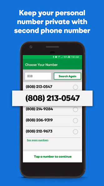 SmartLine Second Phone Number Screenshot 1 - AppWisp.com SmartLine Second Phone Number Screenshot 1 - AppWisp.com