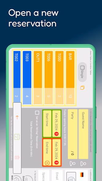 Restaurant Booking Planner Screenshot 3 - AppWisp.com Restaurant Booking Planner Screenshot 3 - AppWisp.com