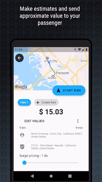 Blumeter - Taximeter Screenshot 2 - AppWisp.com Blumeter - Taximeter Screenshot 2 - AppWisp.com