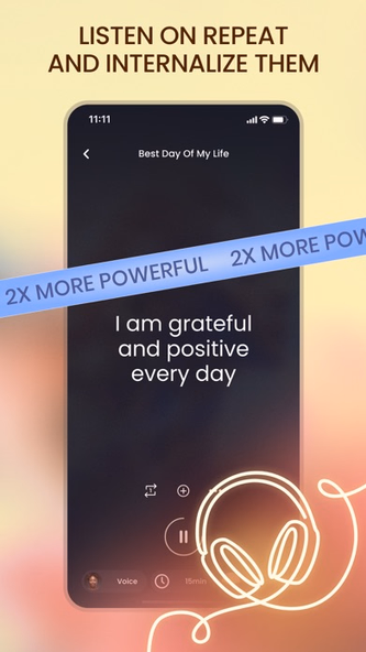 Innertune: Listen Affirmations Screenshot 3 - AppWisp.com Innertune: Listen Affirmations Screenshot 3 - AppWisp.com