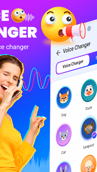 Voice Changer Plus Screenshot 3 - AppWisp.com Voice Changer Plus Screenshot 3 - AppWisp.com