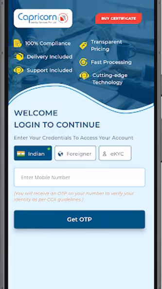 Capricorn Customer Application Screenshot 2 - AppWisp.com Capricorn Customer Application Screenshot 2 - AppWisp.com