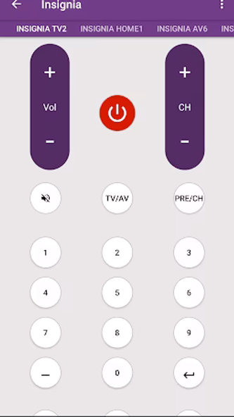 Insignia Universal Remote Screenshot 4 - AppWisp.com Insignia Universal Remote Screenshot 4 - AppWisp.com