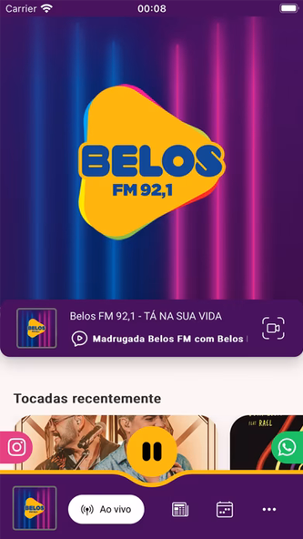 Belos FM 92,1 Screenshot 1 - AppWisp.com Belos FM 92,1 Screenshot 1 - AppWisp.com