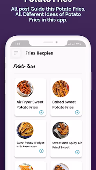 Fries Recipes Screenshot 3 - AppWisp.com