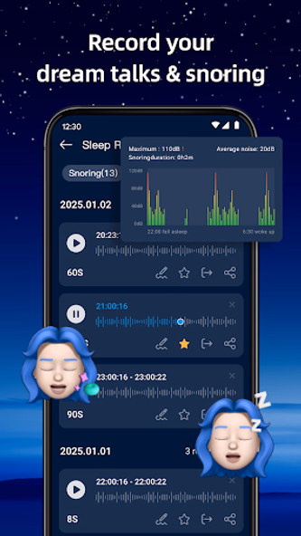 DeepRest: Sleep Tracker Screenshot 2 - AppWisp.com DeepRest: Sleep Tracker Screenshot 2 - AppWisp.com