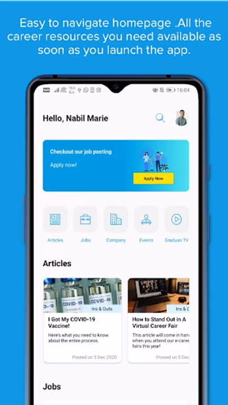 GRADUAN® JOBS Screenshot 1 - AppWisp.com GRADUAN® JOBS Screenshot 1 - AppWisp.com