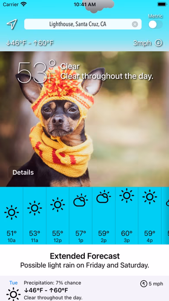 Sundoggy Screenshot 1 - AppWisp.com Sundoggy Screenshot 1 - AppWisp.com