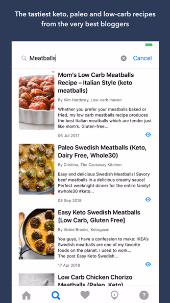 Keto App: Recipes Guides News Screenshot 3 - AppWisp.com Keto App: Recipes Guides News Screenshot 3 - AppWisp.com