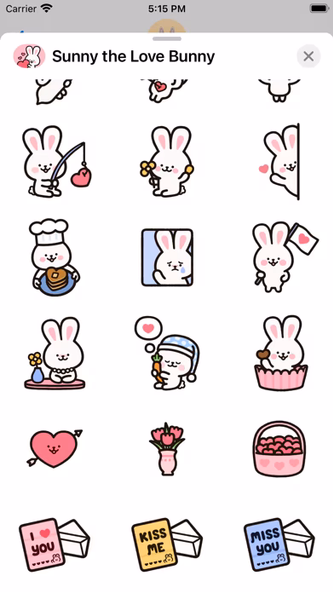 Sunny the Love Bunny Screenshot 4 - AppWisp.com Sunny the Love Bunny Screenshot 4 - AppWisp.com