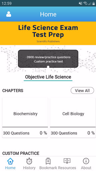 LIFE SCIENCE EXAMINATION BOOK Screenshot 1 - AppWisp.com LIFE SCIENCE EXAMINATION BOOK Screenshot 1 - AppWisp.com