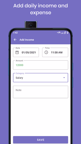 Rupee Control: Expense Tracker Screenshot 4 - AppWisp.com Rupee Control: Expense Tracker Screenshot 4 - AppWisp.com