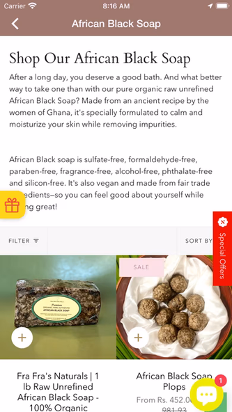 Fra Fra's Naturals: Skin Care Screenshot 2 - AppWisp.com Fra Fra's Naturals: Skin Care Screenshot 2 - AppWisp.com