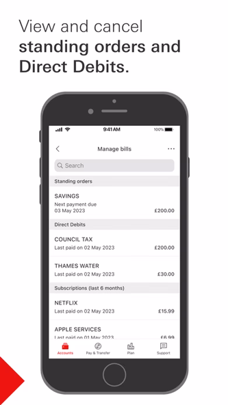 HSBC UK Mobile Banking Screenshot 3 - AppWisp.com HSBC UK Mobile Banking Screenshot 3 - AppWisp.com