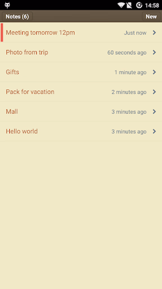 Classic Notes Lite - Notepad Screenshot 1 - AppWisp.com Classic Notes Lite - Notepad Screenshot 1 - AppWisp.com